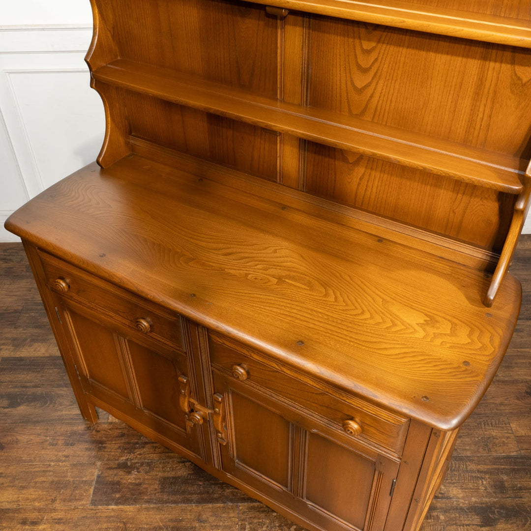 英国【ERCOL アーコール】伝統的な気品あふれるデザイン エルム カップボード Old Colonial オールドコロニアル /24I[m]