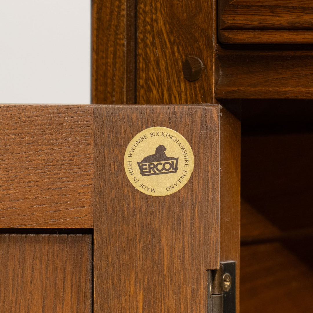 英国【ERCOL アーコール】伝統的な気品あふれるデザイン エルム カップボード Old Colonial オールドコロニアル /24I[m]