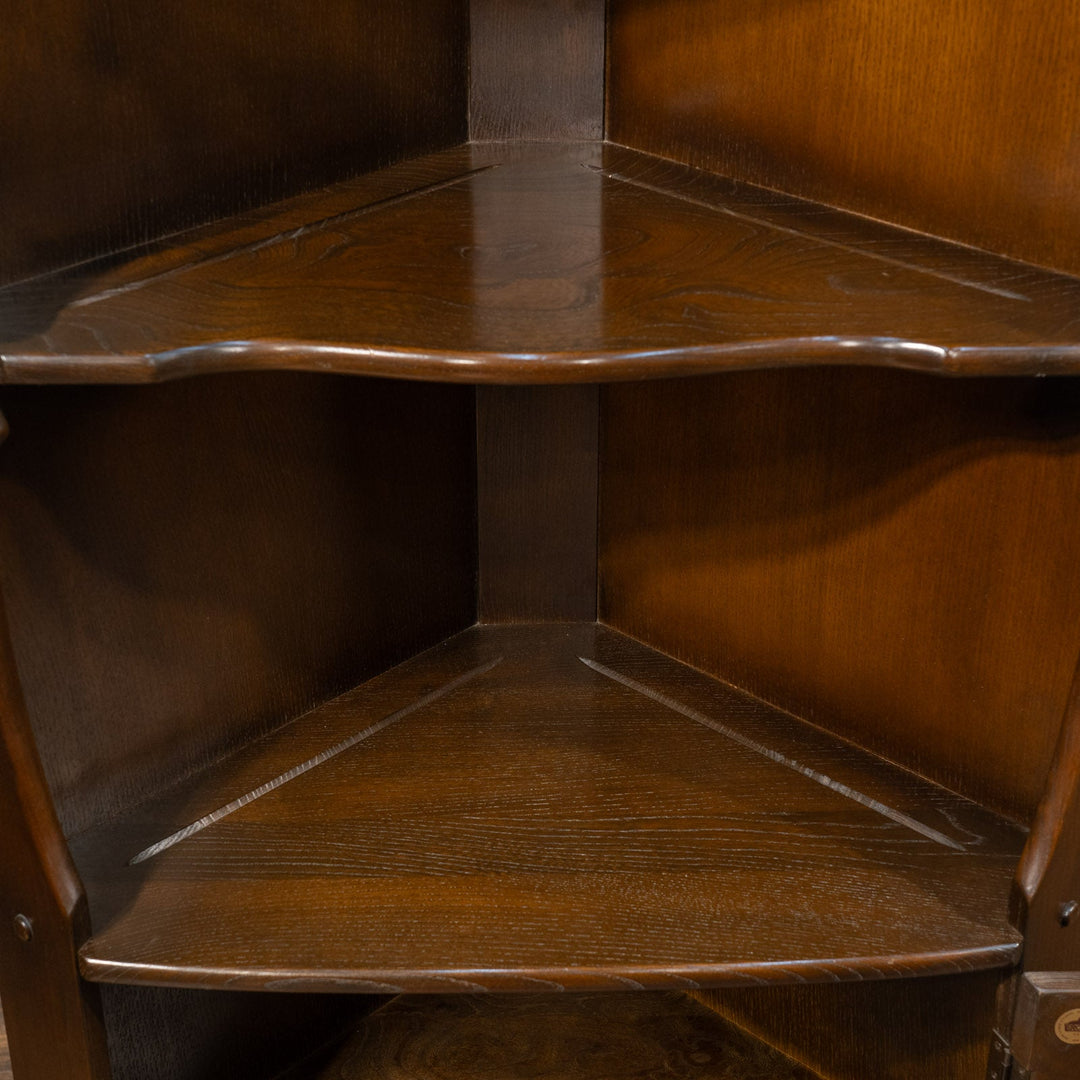 英国【ERCOL アーコール】エルム コーナーキャビネット No.474 Old Colonial オールドコロニアル /24I-B1[m]