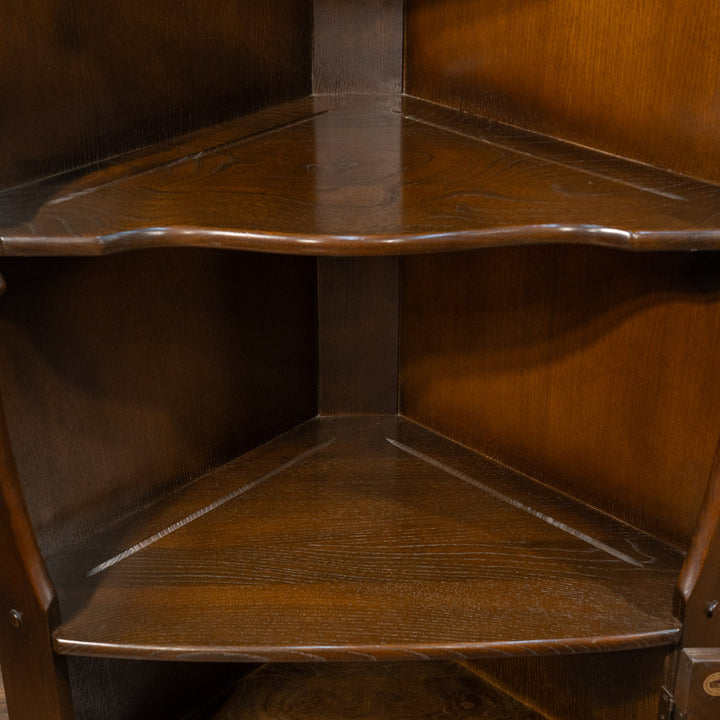 英国【ERCOL アーコール】エルム コーナーキャビネット No.474 Old Colonial オールドコロニアル /24I-B1[m]