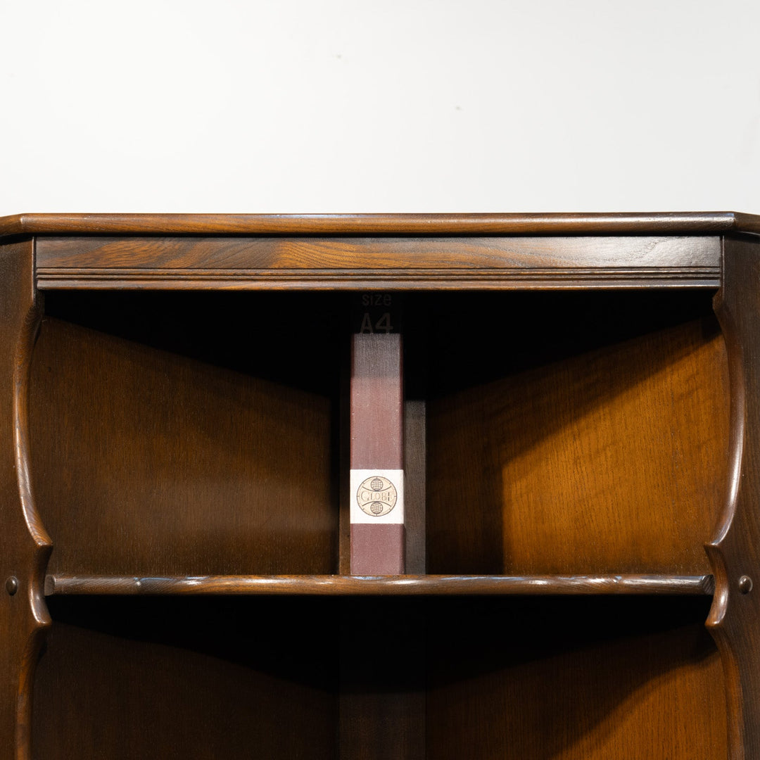 英国【ERCOL アーコール】エルム コーナーキャビネット No.474 Old Colonial オールドコロニアル /24I-B1[m]