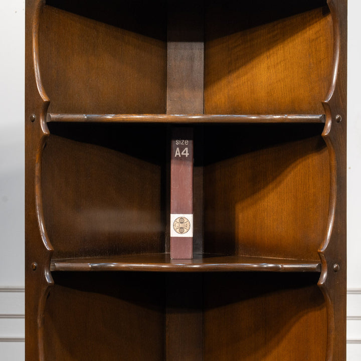 英国【ERCOL アーコール】エルム コーナーキャビネット No.474 Old Colonial オールドコロニアル /24I-B1[m]