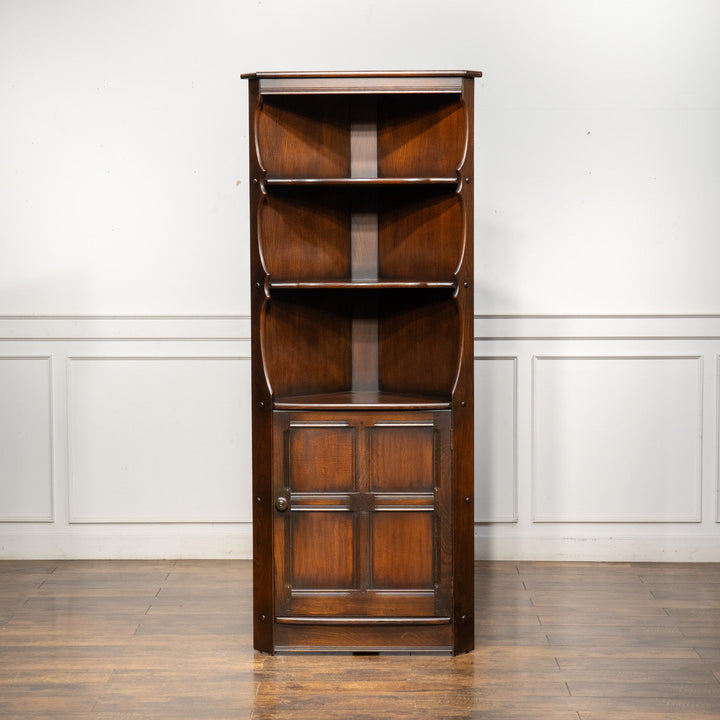英国【ERCOL アーコール】エルム コーナーキャビネット No.474 Old Colonial オールドコロニアル /24I-B2