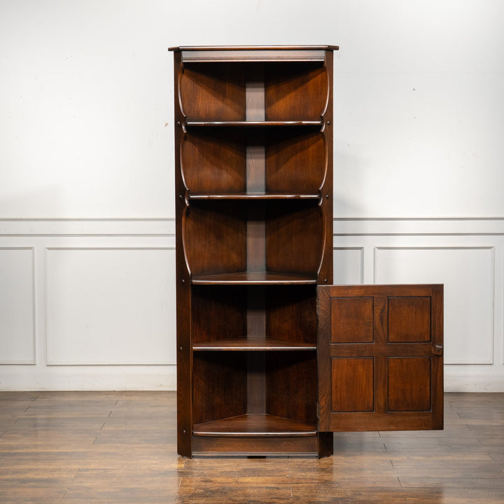 英国【ERCOL アーコール】エルム コーナーキャビネット No.474 Old Colonial オールドコロニアル /24I-B2