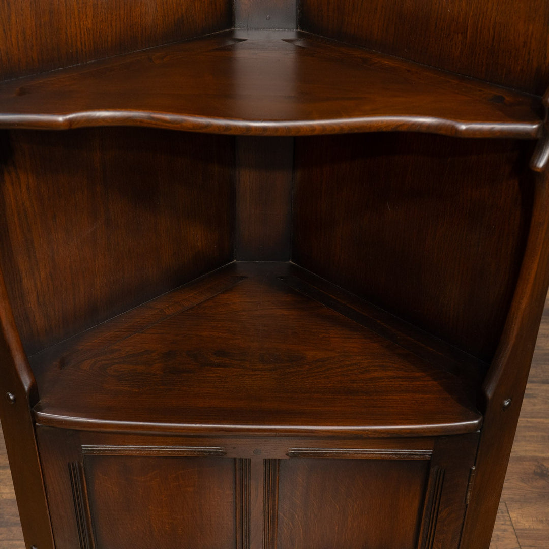 英国【ERCOL アーコール】エルム コーナーキャビネット No.474 Old Colonial オールドコロニアル /24I-B2