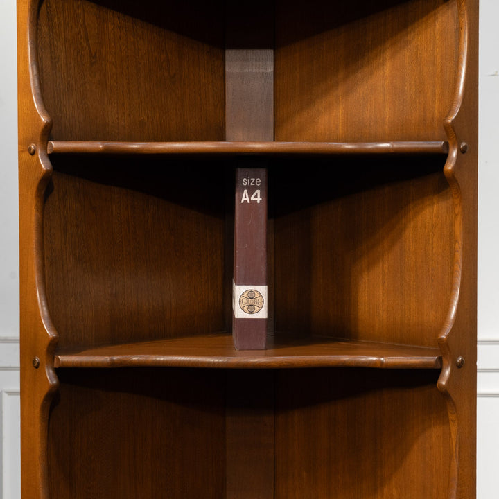 英国【ERCOL アーコール】エルム コーナーキャビネット No.474 Old Colonial オールドコロニアル /24I-A1[m]