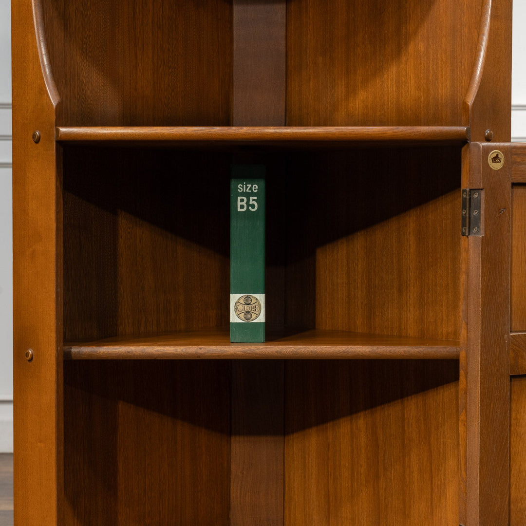 英国【ERCOL アーコール】エルム コーナーキャビネット No.474 Old Colonial オールドコロニアル /24I-A1[m]