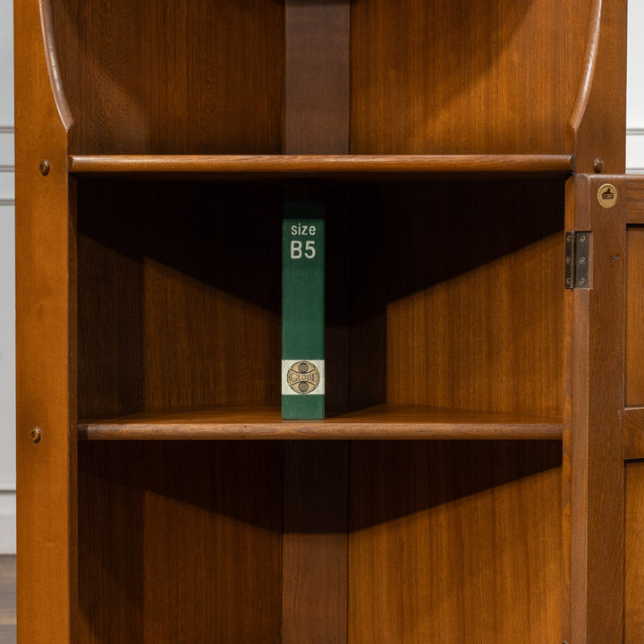 英国【ERCOL アーコール】エルム コーナーキャビネット No.474 Old Colonial オールドコロニアル /24I-A1[m]