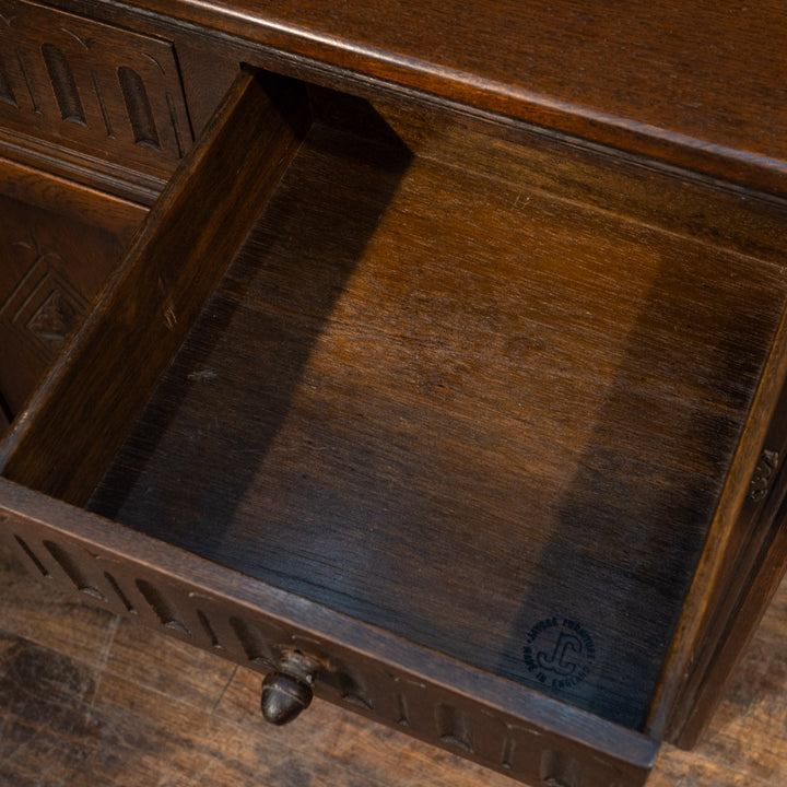 英国【JAYCEE FURNITURE ジェイシーファニチャー】イギリス伝統様式を忠実に再現 オーク オープンカップボード[m]