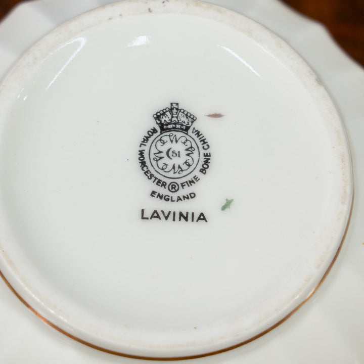 【ROYAL WORCESTER ロイヤルウースター Lavinia ラヴィニア】ミルクジャグ /24I[m]