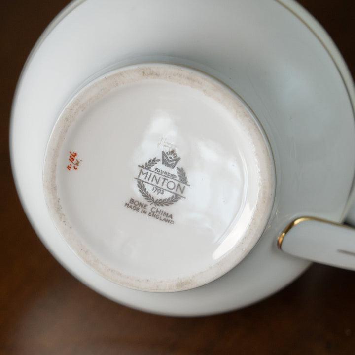 【MINTON ミントン BUCKINGHAM バッキンガム】金彩のラインがゴージャス ミルクジャグ[m]