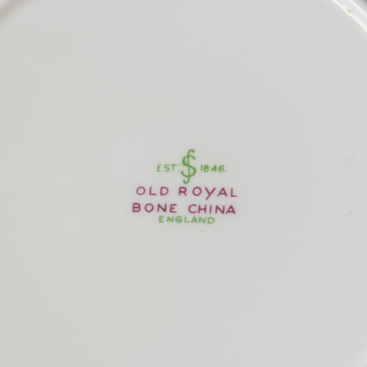 【SAMPSON SMITH サンプソンスミス OLD ROYAL CHINA オールドロイヤルチャイナ】ブレッド&バタープレート 23cm[m]