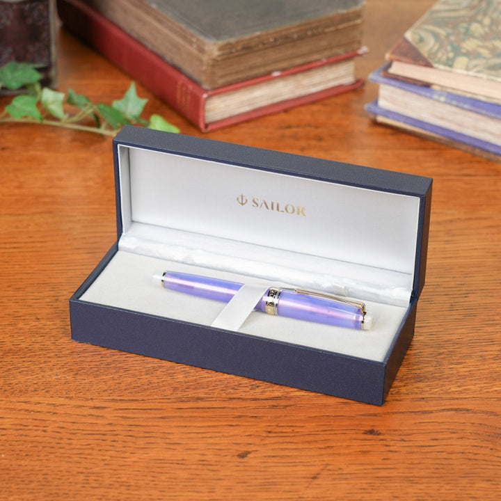 【ジョイフル本田×SAILOR オリジナル 万年筆】ネモフィラ 極細字 EF