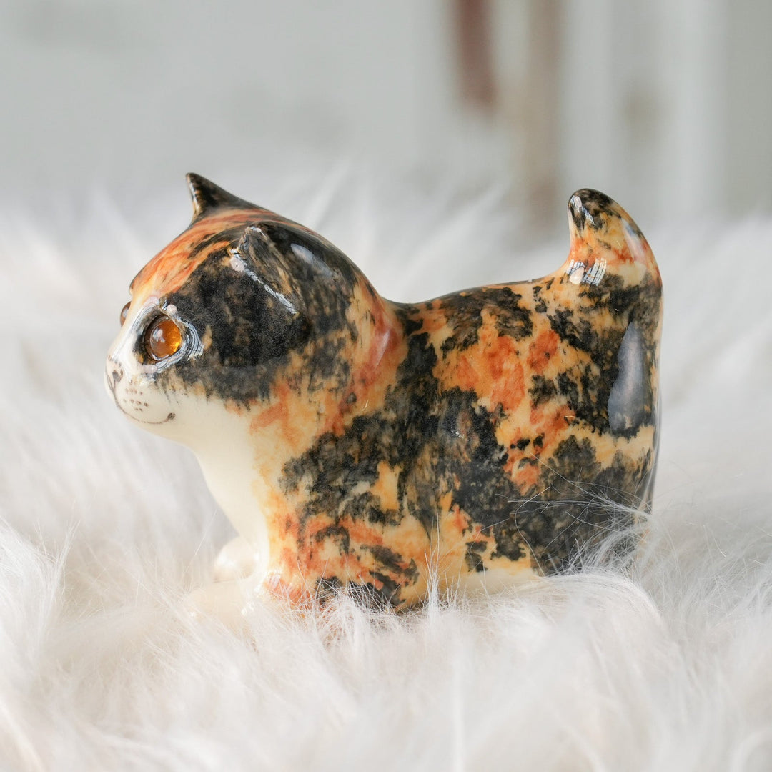 【Winstanley Cat ウィンスタンレイ キャット】◇小さなしっぽやクリームパンの様な手が愛らしい Calico キャリコ /24L-B[m]