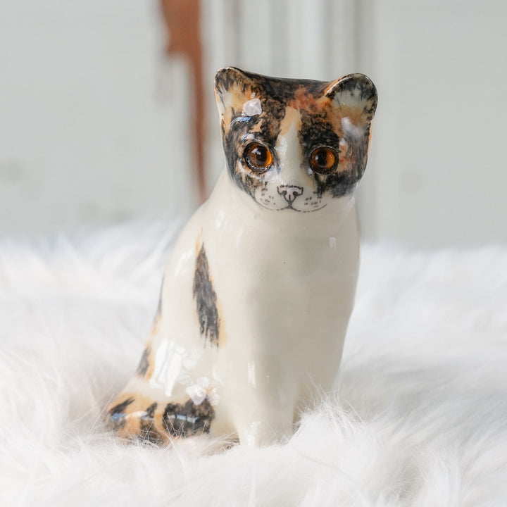 【Winstanley Cat ウィンスタンレイ キャット】◇きりっとした瞳でこちらを見つめる Calico キャリコ /24L[m]