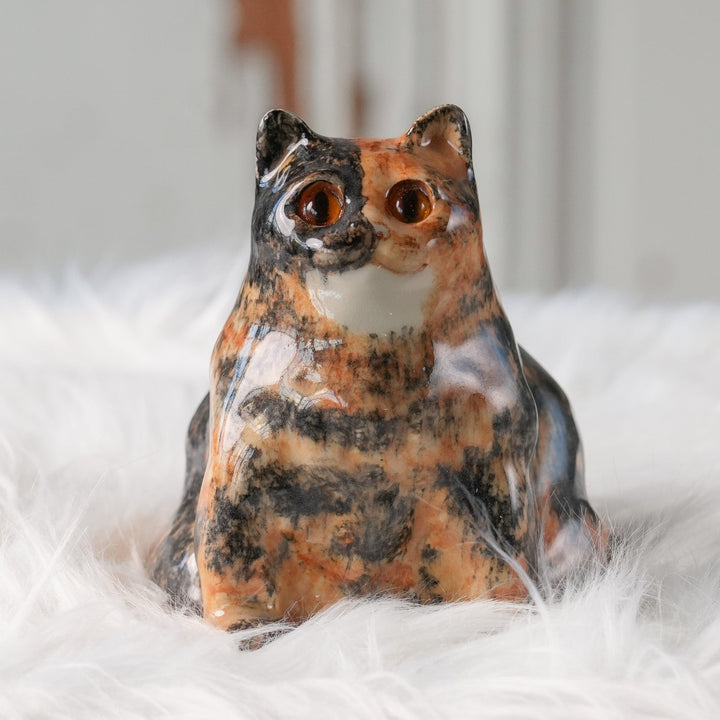 【Winstanley Cat ウィンスタンレイ キャット】◇首元までたぷたぷの重厚感あるフォルム Tortoiseshell トータスシェル /24L[m]