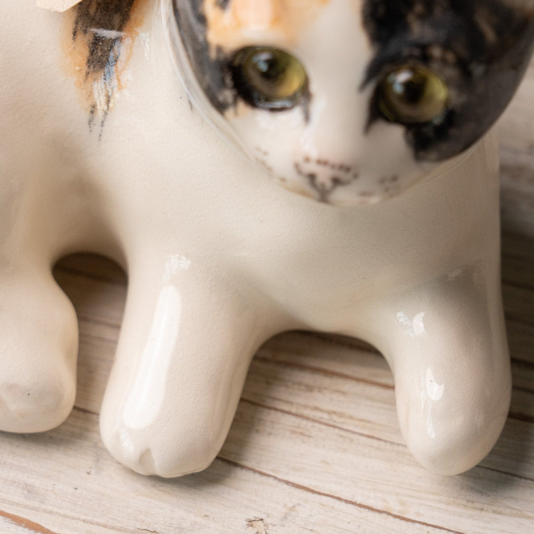 【Winstanley Cat ウィンスタンレイ キャット】◇横座りでリラックスした表情が素敵 Calico キャリコ /24L[m]