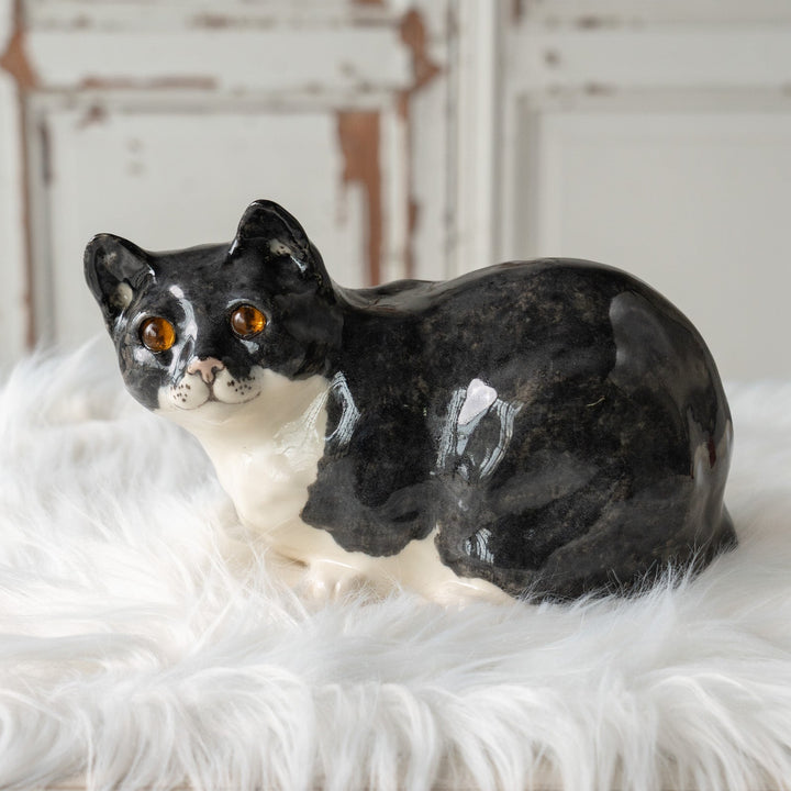 【Winstanley Cat ウィンスタンレイ キャット】◇思わず触りたくなる丸々としたフォルム Tuxedo タキシード /24L[m]