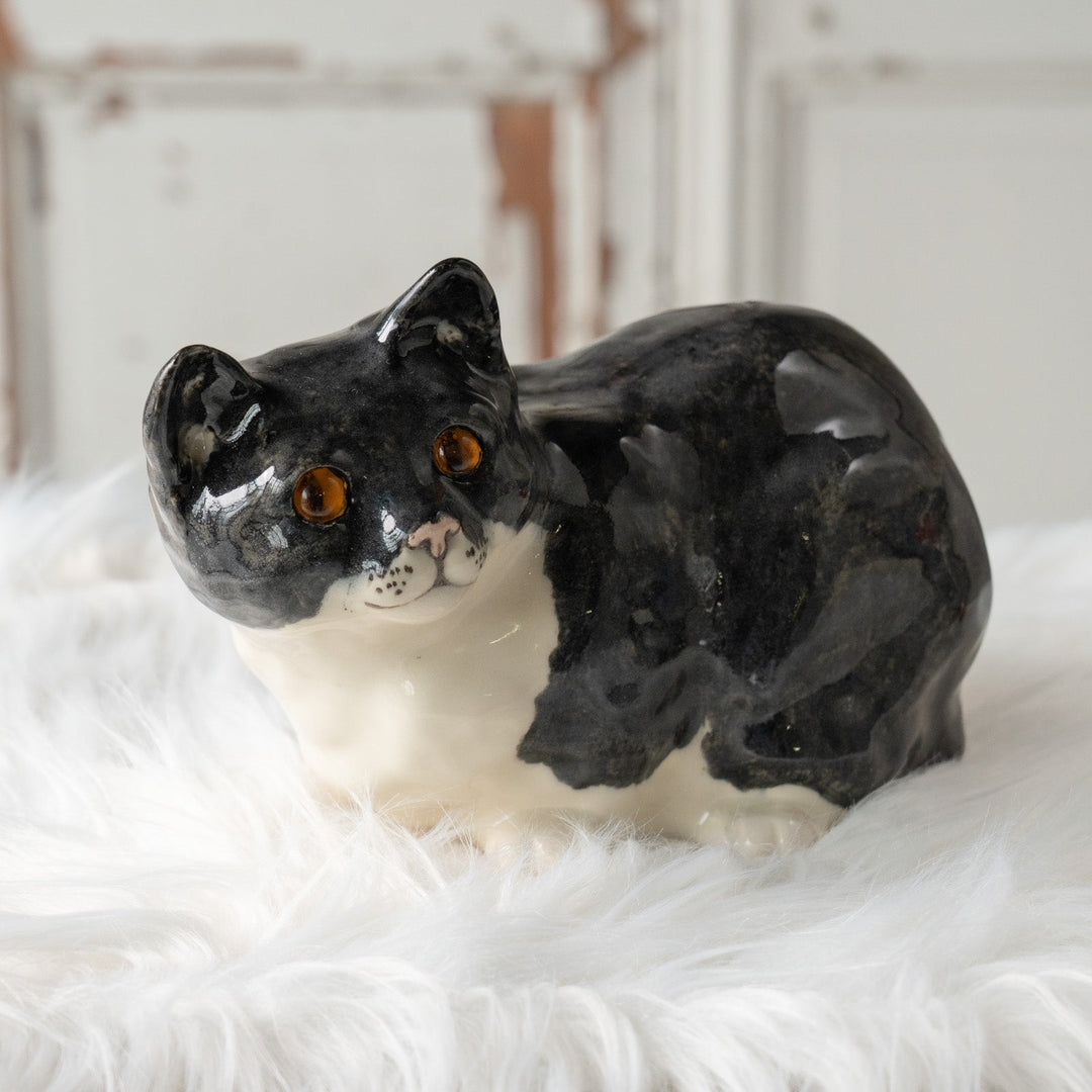 【Winstanley Cat ウィンスタンレイ キャット】◇思わず触りたくなる丸々としたフォルム Tuxedo タキシード /24L[m]