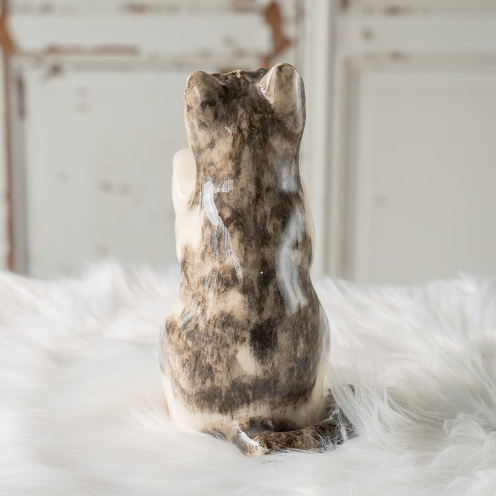 【Winstanley Cat ウィンスタンレイ キャット】◇キラキラした表情で二本足で立つ Silver tabby シルバータビー /24L[m]