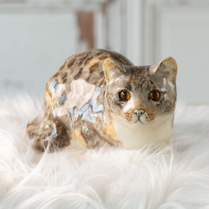 【Winstanley Cat ウィンスタンレイ キャット】◇ぽってりとした背中のフォルムが可愛い Brown tabby ブラウンタビー /24L[m]