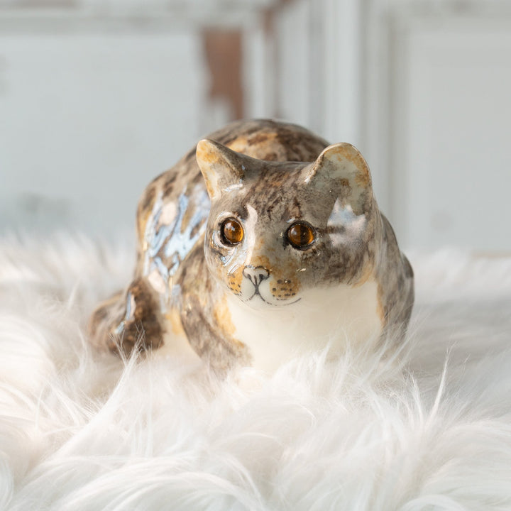 【Winstanley Cat ウィンスタンレイ キャット】◇ぽってりとした背中のフォルムが可愛い Brown tabby ブラウンタビー /24L[m]