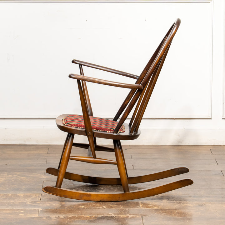 英国【ERCOL アーコール】クエーカーロッキングチェア No.428 ウインザー Old Colonial オールドコロニアル /24L