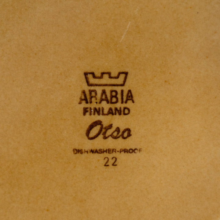 【ARABIA アラビア Otso オツソ】プレート 20cm /25D