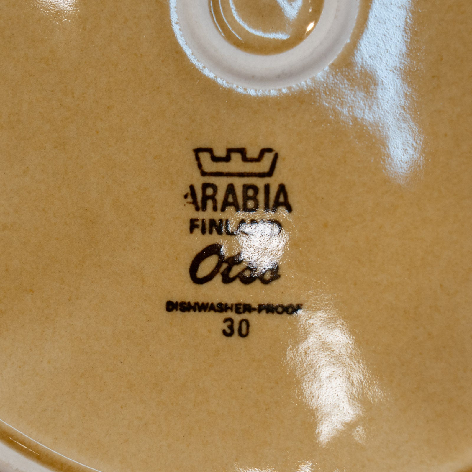 ARABIA アラビア Otso オツソ】プレート 25cm /25D – THE GLOBE