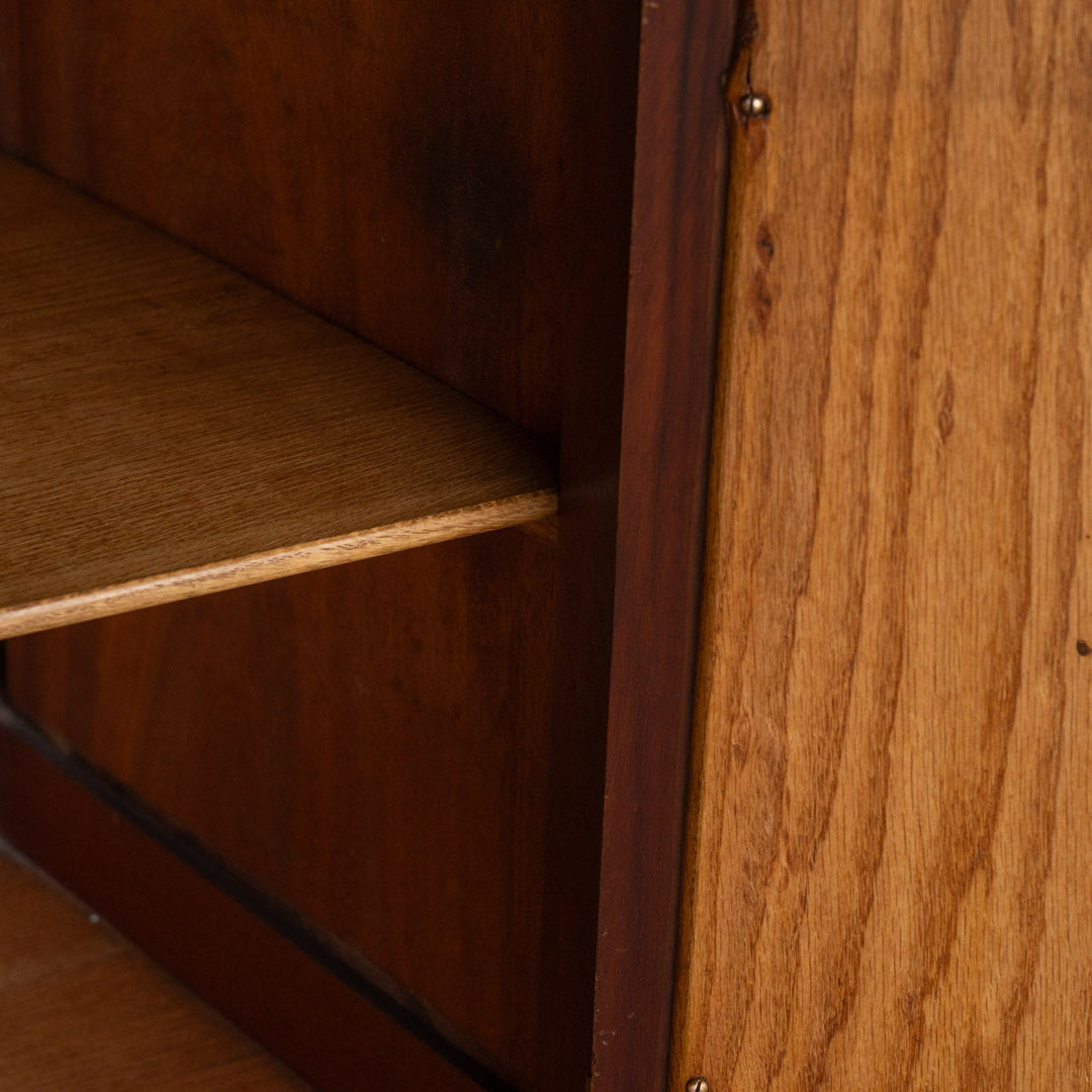 美しいパーケトリーの装飾が印象的 ミラーバックサイドボード /25D