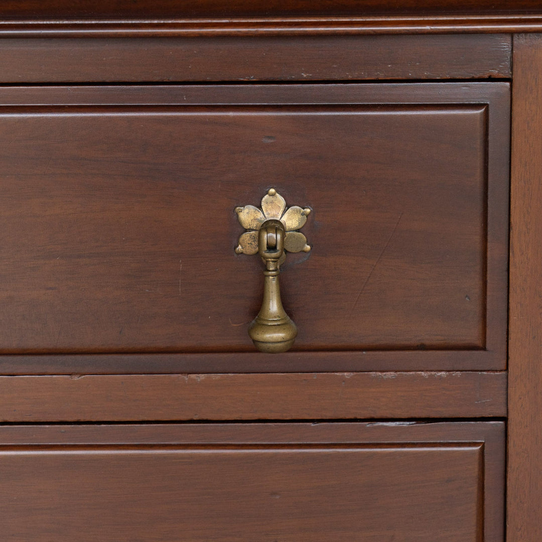 美しいパーケトリーの装飾が印象的 ミラーバックサイドボード /25D