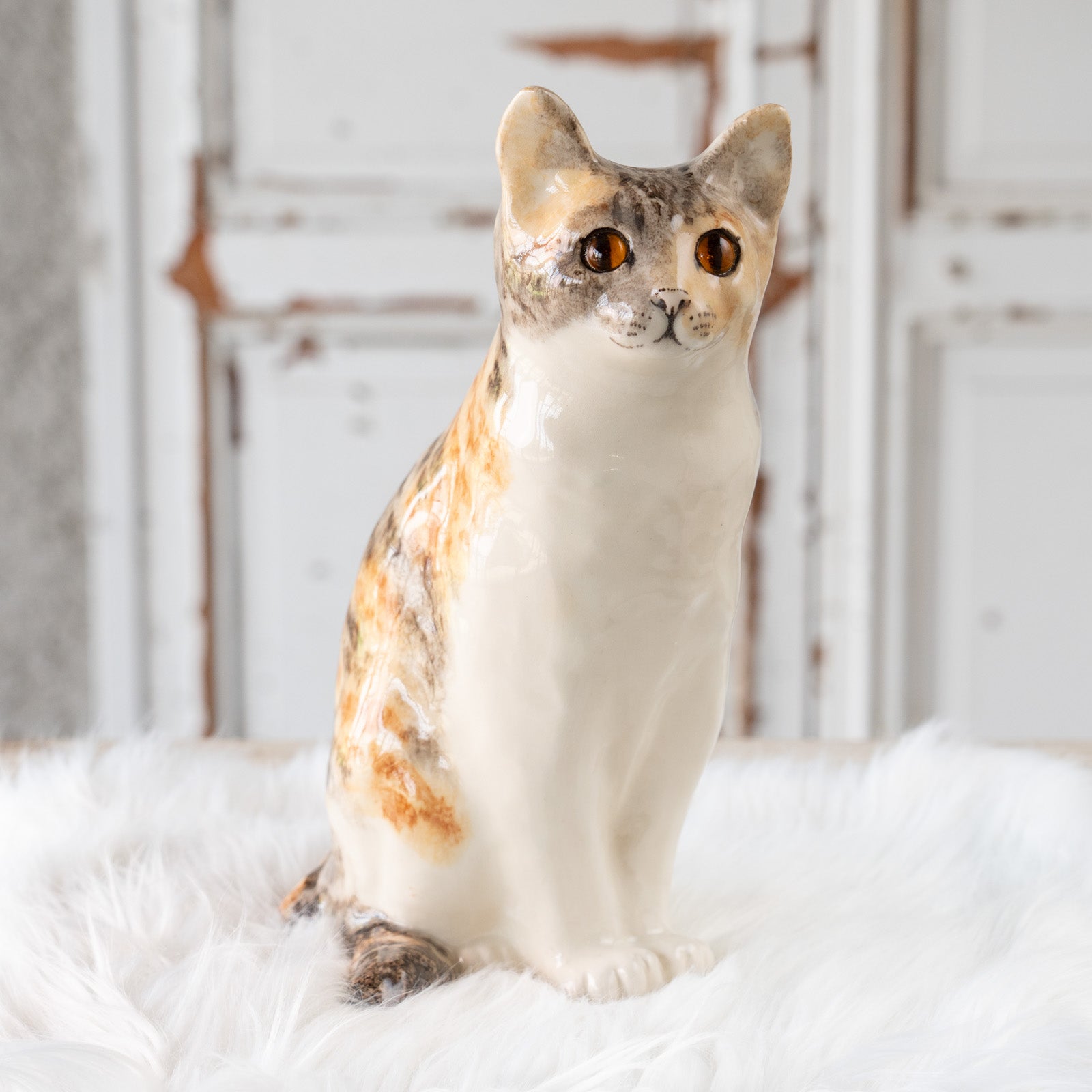 モデルNo.31 ウィンスタンレイキャット　極初期Kensingtonシャム猫 Winstanley Cat ウィンスタンレイ キャット】くりくりとした丸い瞳が