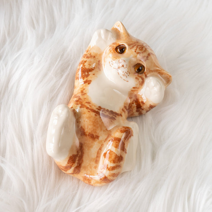 【Winstanley Cat ウィンスタンレイ キャット】◇ゴロンとしてお腹を見せて甘えてくる姿がキュート Ginger ジンジャー /25F