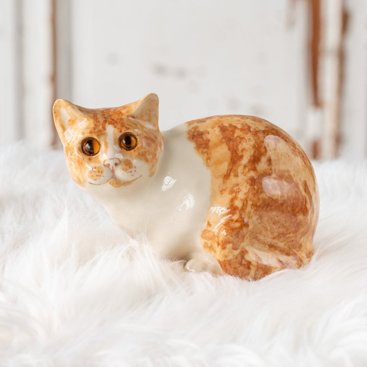 【Winstanley Cat ウィンスタンレイ キャット】◇まるまった形がほっこりする Ginger ジンジャー /25F