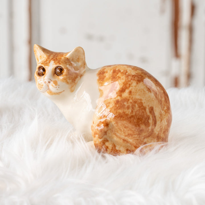 【Winstanley Cat ウィンスタンレイ キャット】◇まるまった形がほっこりする Ginger ジンジャー /25F