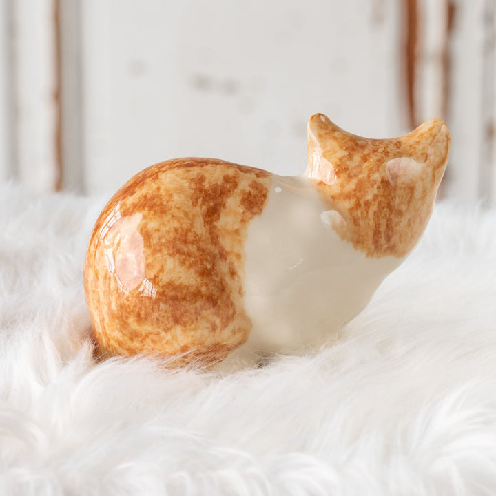 【Winstanley Cat ウィンスタンレイ キャット】◇まるまった形がほっこりする Ginger ジンジャー /25F