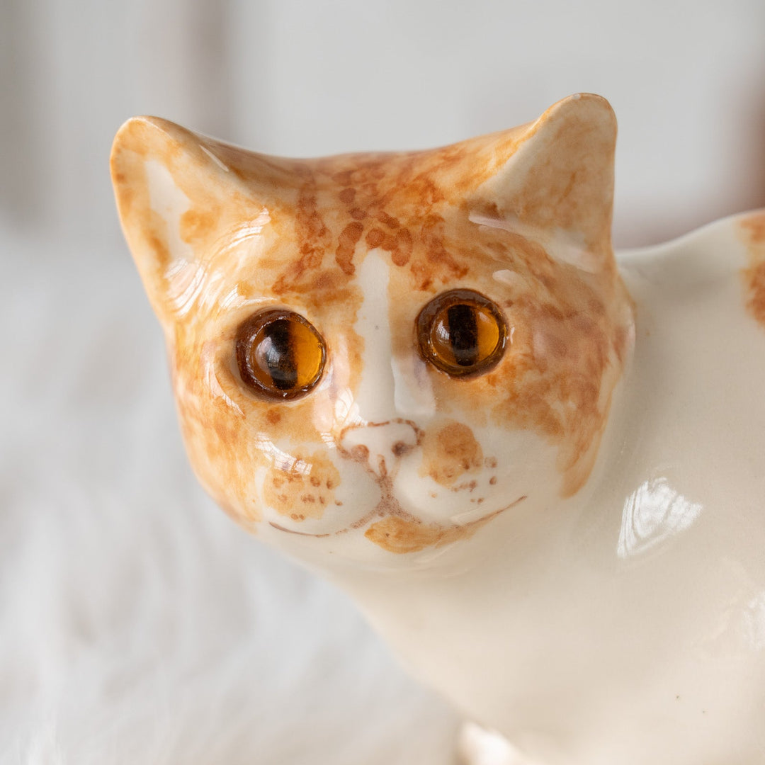 【Winstanley Cat ウィンスタンレイ キャット】◇まるまった形がほっこりする Ginger ジンジャー /25F
