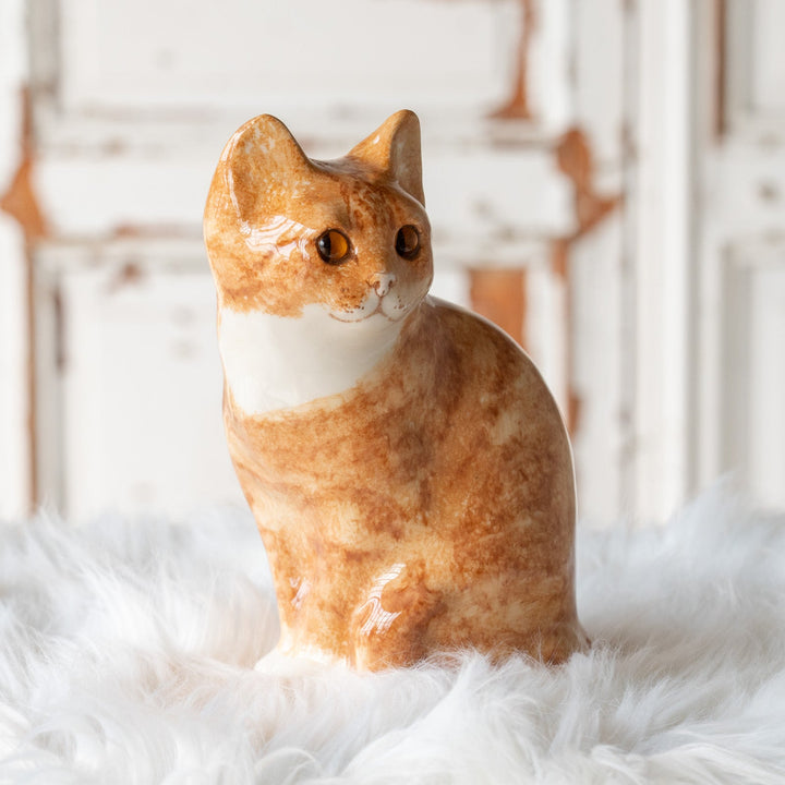 【Winstanley Cat ウィンスタンレイ キャット】◇座ってこちらを見つめる表情が愛らしい Ginger ジンジャー /25F