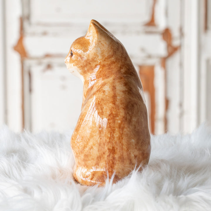 【Winstanley Cat ウィンスタンレイ キャット】◇座ってこちらを見つめる表情が愛らしい Ginger ジンジャー /25F
