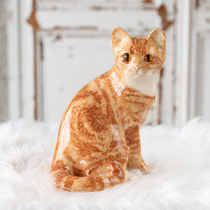 【Winstanley Cat ウィンスタンレイ キャット】◇長いしっぽをクルンと巻いた姿が可愛らしい Ginger ジンジャー /25F