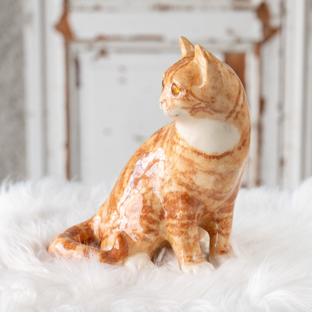 【Winstanley Cat ウィンスタンレイ キャット】◇長いしっぽをクルンと巻いた姿が可愛らしい Ginger ジンジャー /25F