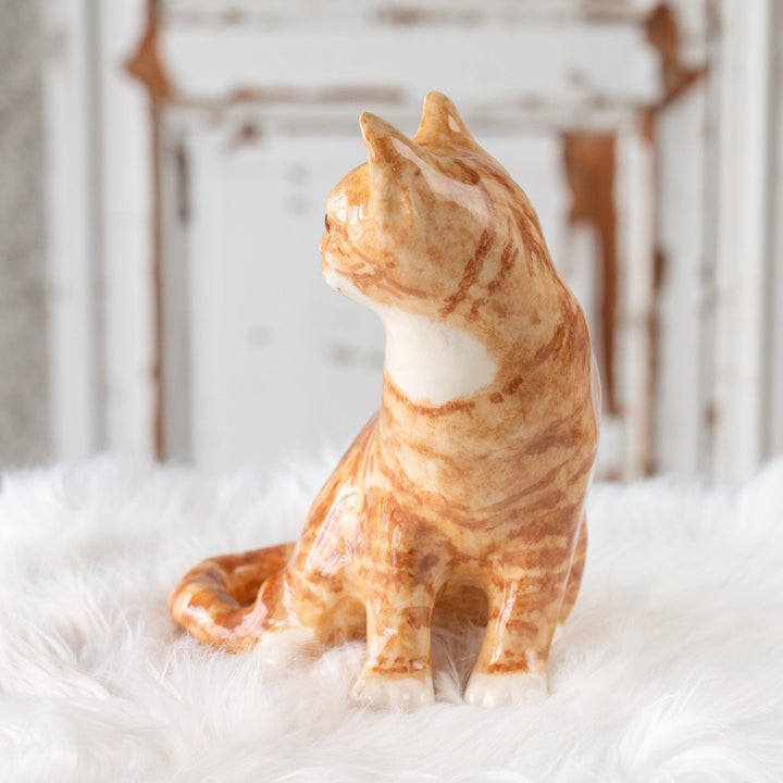【Winstanley Cat ウィンスタンレイ キャット】◇長いしっぽをクルンと巻いた姿が可愛らしい Ginger ジンジャー /25F
