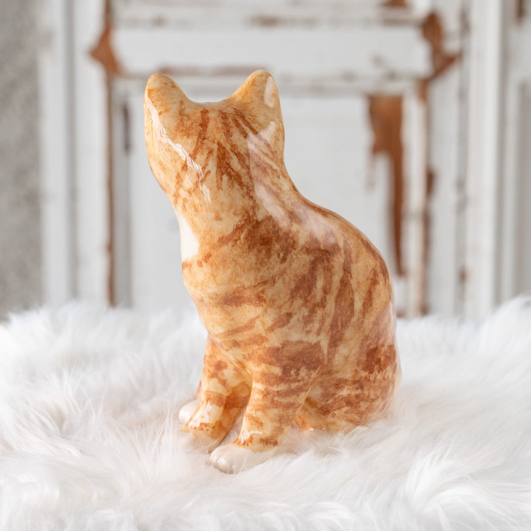 【Winstanley Cat ウィンスタンレイ キャット】◇長いしっぽをクルンと巻いた姿が可愛らしい Ginger ジンジャー /25F