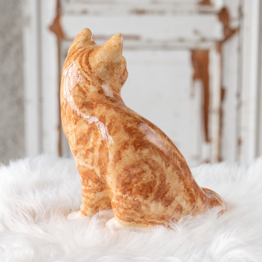 【Winstanley Cat ウィンスタンレイ キャット】◇長いしっぽをクルンと巻いた姿が可愛らしい Ginger ジンジャー /25F