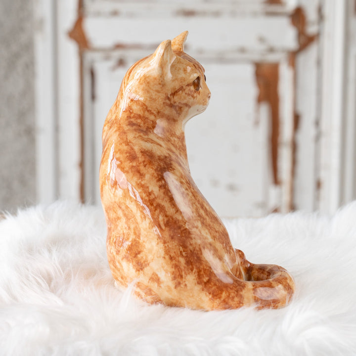 【Winstanley Cat ウィンスタンレイ キャット】◇長いしっぽをクルンと巻いた姿が可愛らしい Ginger ジンジャー /25F