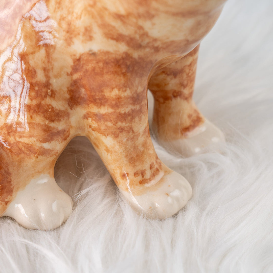 【Winstanley Cat ウィンスタンレイ キャット】◇長いしっぽをクルンと巻いた姿が可愛らしい Ginger ジンジャー /25F