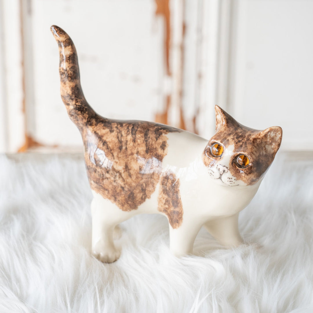 【Winstanley Cat ウィンスタンレイ キャット】◇しなやかに伸びたしっぽが特徴的 Brown tabby ブラウンタビー /25F