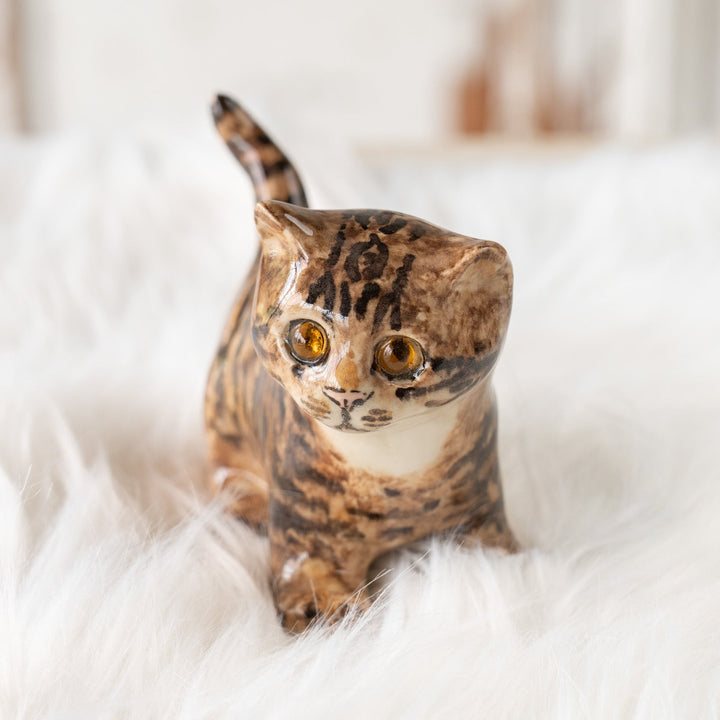 【Winstanley Cat ウィンスタンレイ キャット】◇ピンと伸びた尻尾が目を惹く Brown tabby ブラウンタビー /25F