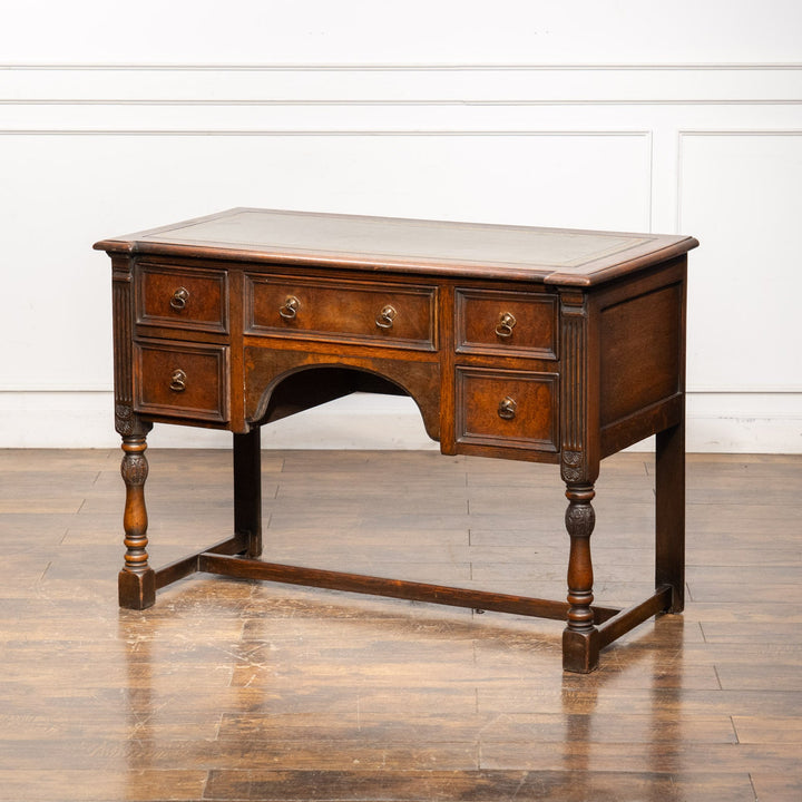 深みを感じるシープスキンの天板が魅力的 デスク /25G