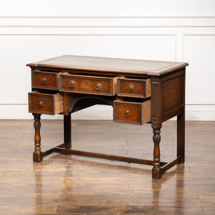 深みを感じるシープスキンの天板が魅力的 デスク /25G